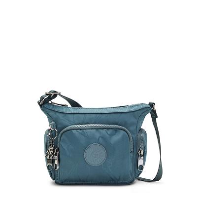 Małe Torebki Kipling Gabbie Mini Granatowe Szare | PL1824-RFG