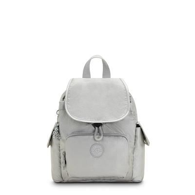 Plecaki Podróżne Kipling City Pack Mini Srebrne | PL1381-SKQ