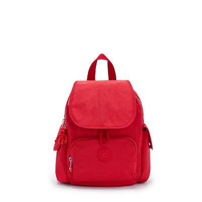 Plecaki Podróżne Kipling City Pack Mini Czerwone | PL1386-FPQ