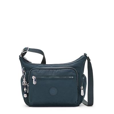 Torebki Listonoszki Kipling Gabbie Small Niebieskie | PL1593-IDT