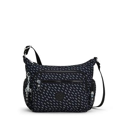 Torebki Listonoszki Kipling Gabbie Small Granatowe | PL1596-SKI