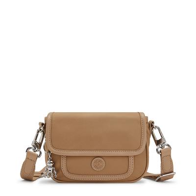 Torebki Listonoszki Kipling Inaki Small Khaki | PL1613-ERH