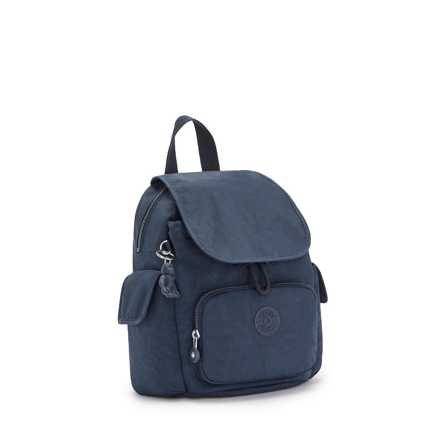 Plecaki Kipling City Pack Mini Niebieskie | PL1202-QAD