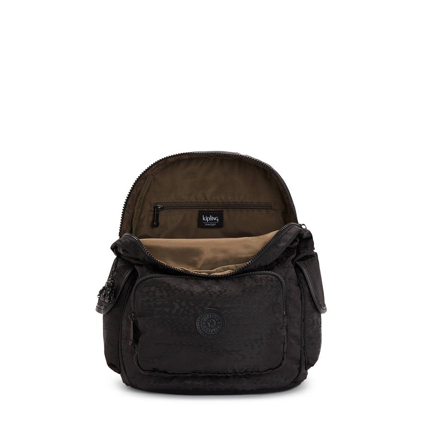 Plecaki Kipling City Pack Small Czarne | PL1230-HIG