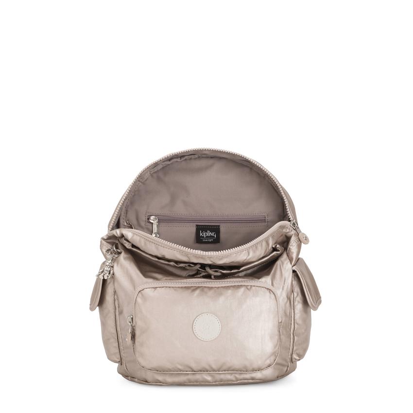 Plecaki Kipling City Pack Small Metal | PL1356-STI