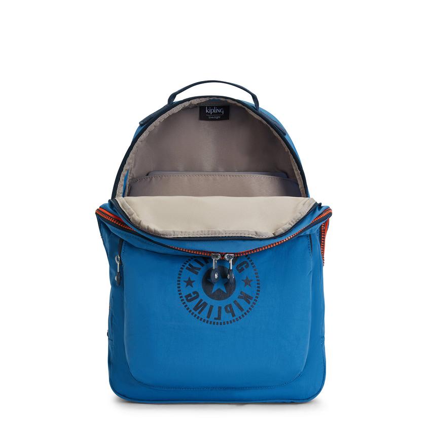 Plecaki Kipling Curtis Extra Large Niebieskie | PL1240-JTA