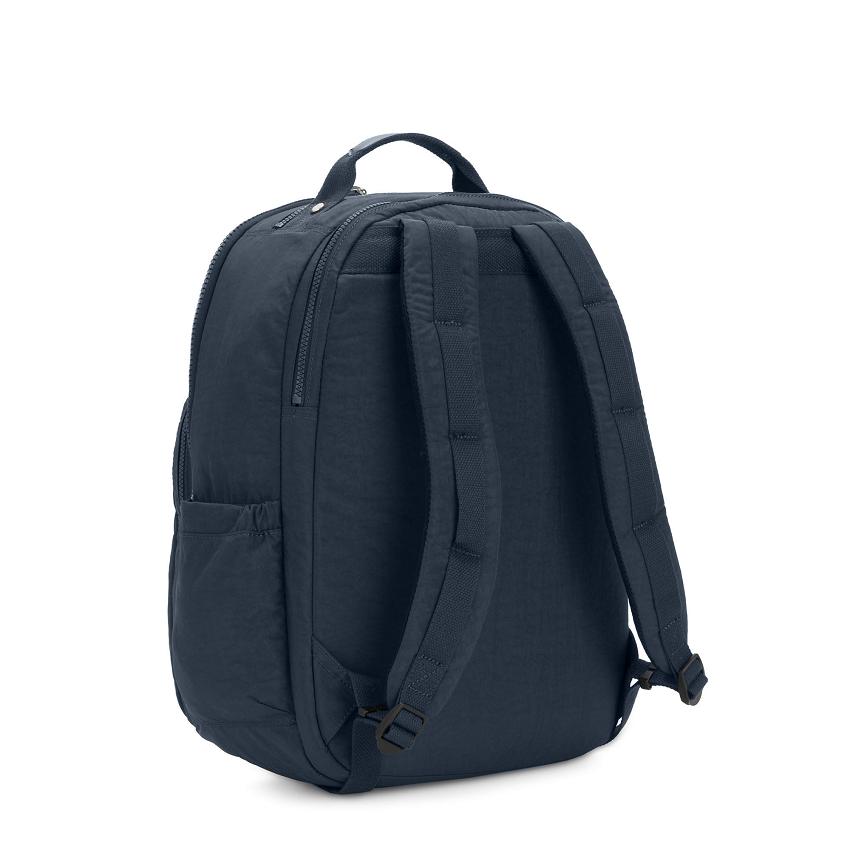 Plecaki Na Laptopa Kipling Seoul Extra Large Niebieskie | PL1331-RAS