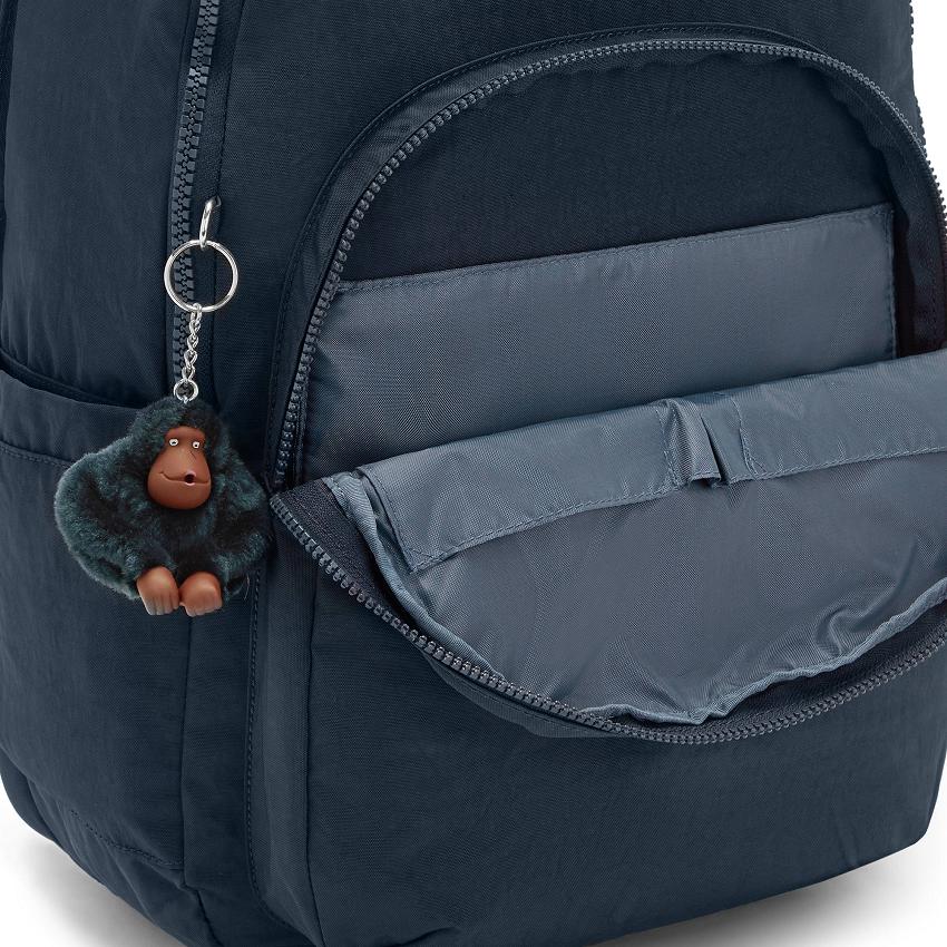 Plecaki Na Laptopa Kipling Seoul Extra Large Niebieskie | PL1331-RAS