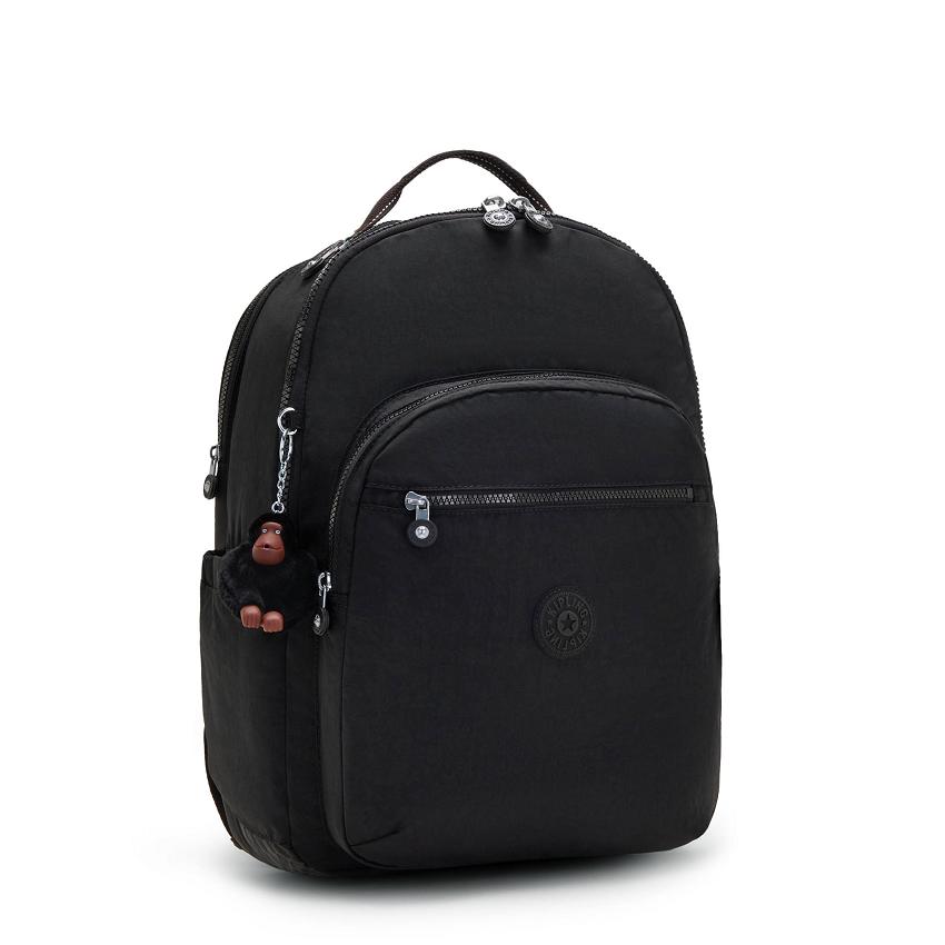 Plecaki Na Laptopa Kipling Seoul Extra Large Czarne | PL2063-OSF