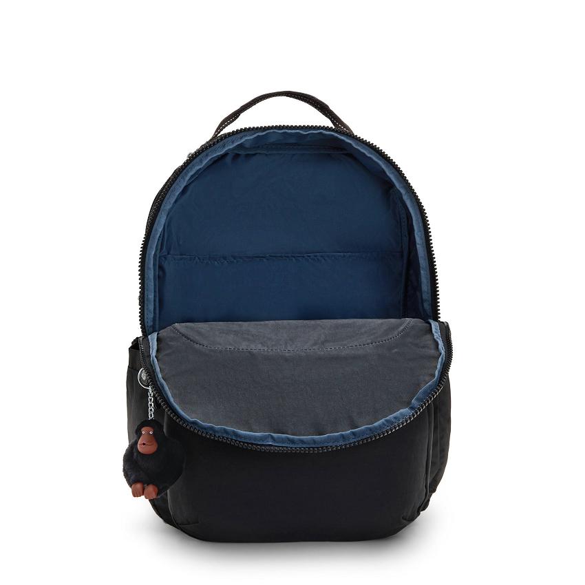 Plecaki Na Laptopa Kipling Seoul Extra Large Czarne | PL2063-OSF