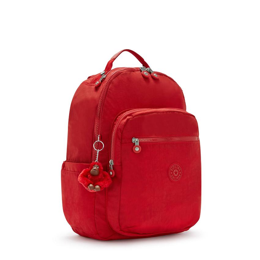 Plecaki Na Laptopa Kipling Seoul Large Czerwone | PL2078-SGA