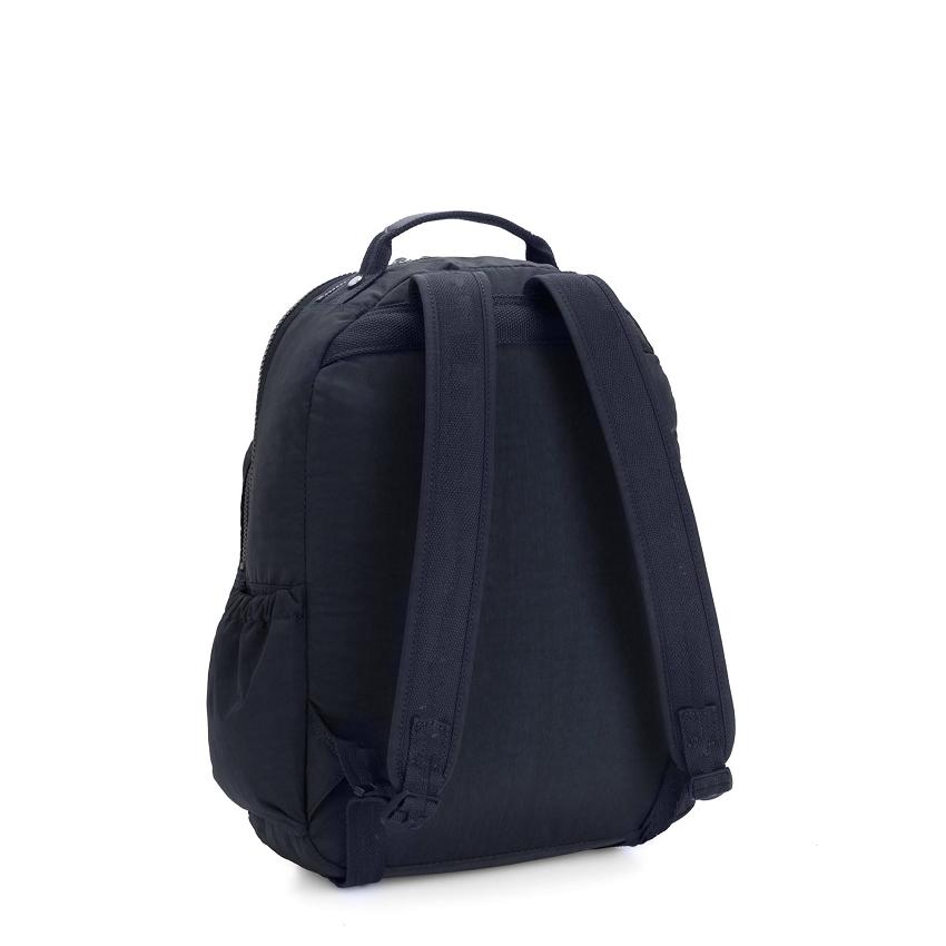 Plecaki Na Laptopa Kipling Seoul Large Niebieskie | PL1338-SKC