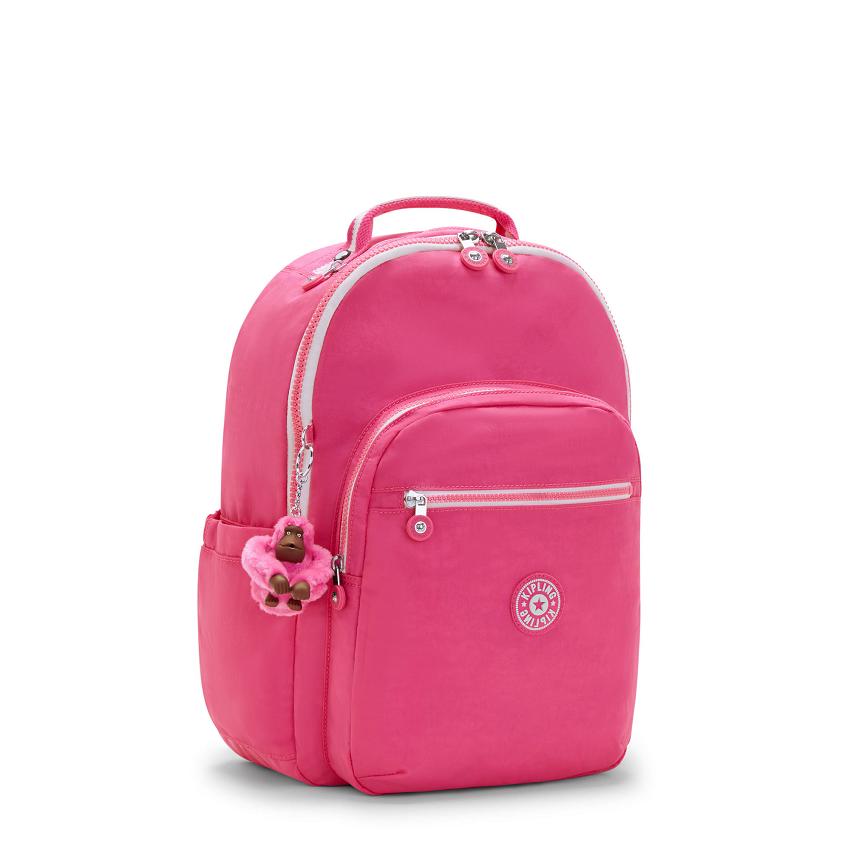 Plecaki Na Laptopa Kipling Seoul Large Różowe | PL1345-LSG