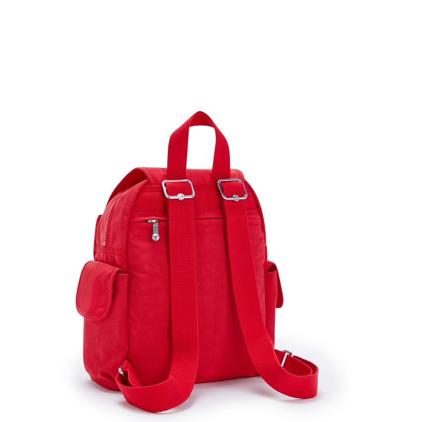 Plecaki Podróżne Kipling City Pack Mini Czerwone | PL1386-FPQ