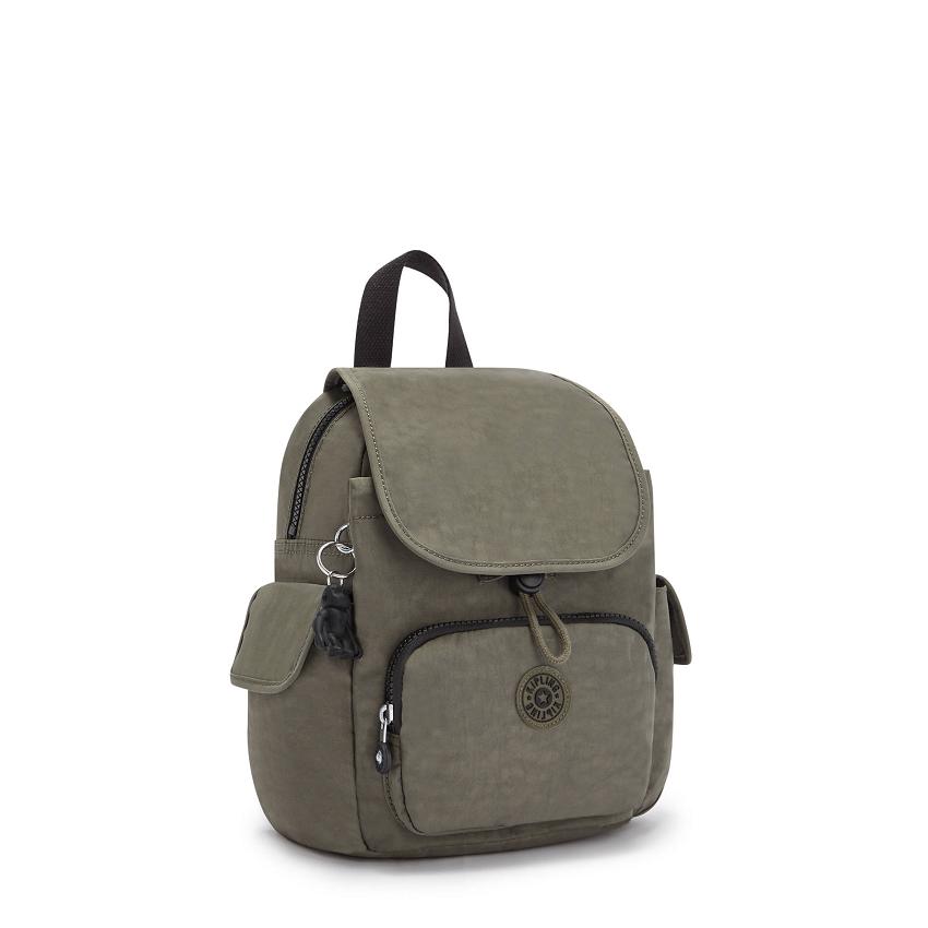 Plecaki Podróżne Kipling City Pack Mini Zielone | PL1390-WGG