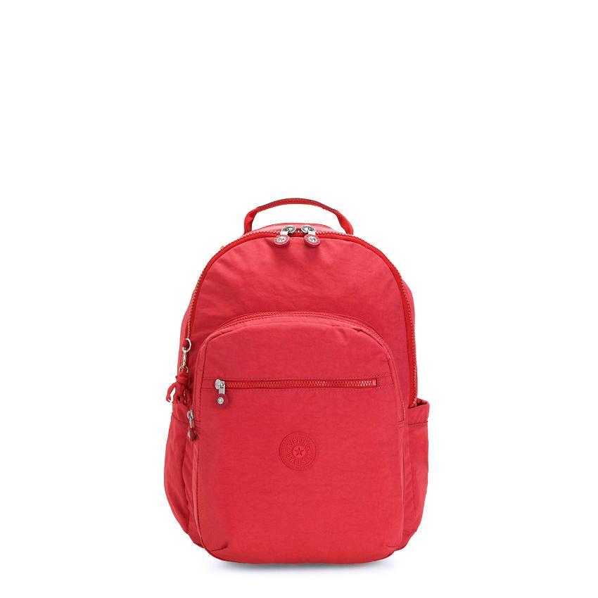 Plecaki Podróżne Kipling Seoul Small Czerwone | PL1458-GIC