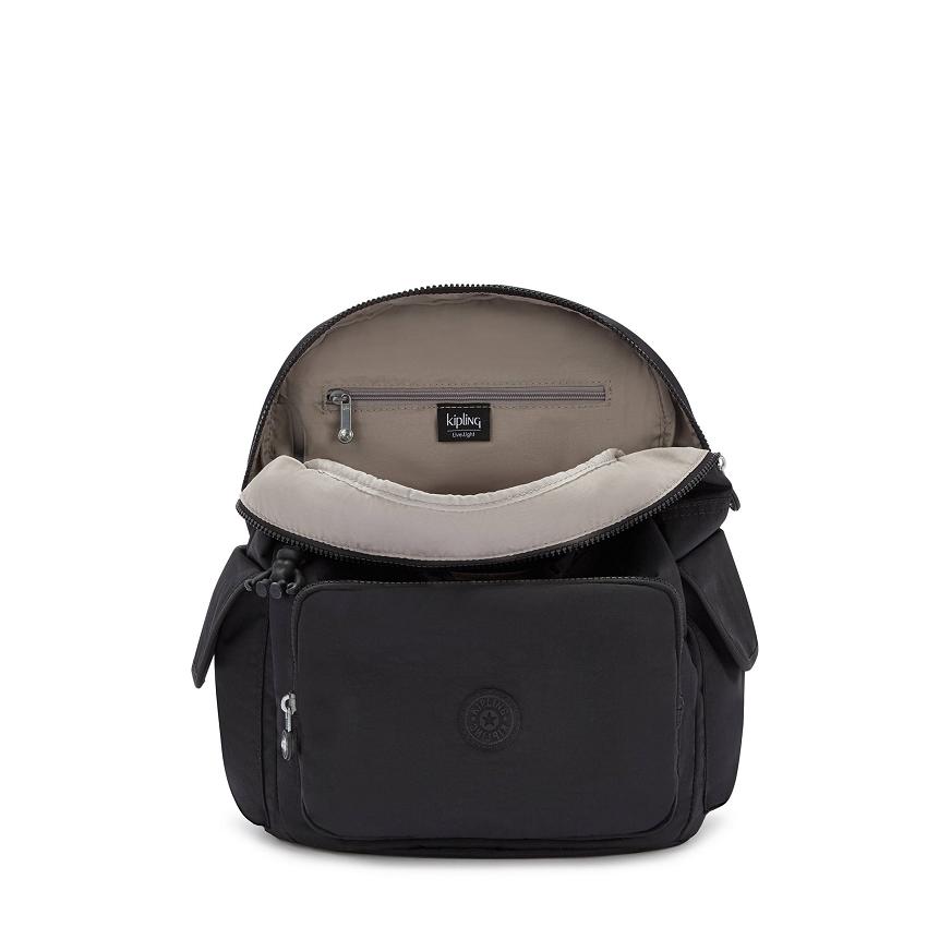 Plecaki Szkolne Kipling City Pack Czarne | PL2133-TIH