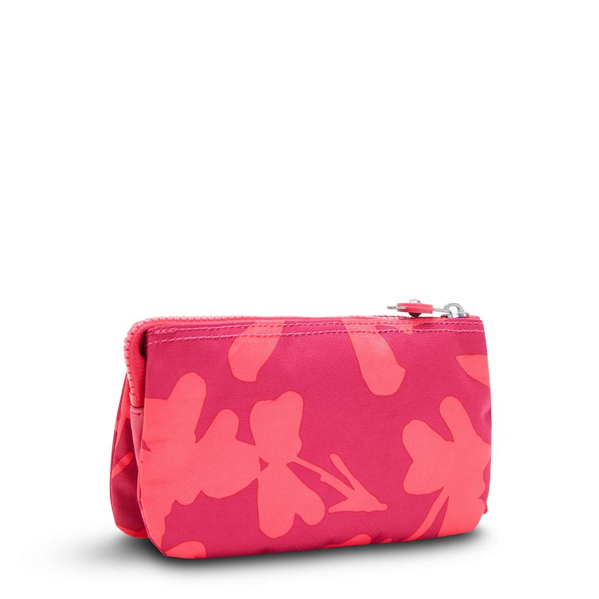 Torba Na Kosmetyki Kipling Creativity Large Koralowe Kwiaty | PL1122-KJD