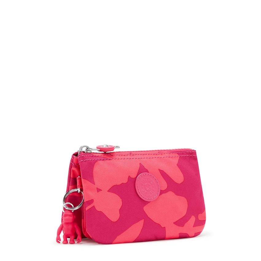 Torba Na Kosmetyki Kipling Creativity Small Koralowe Kwiaty | PL1126-OCT