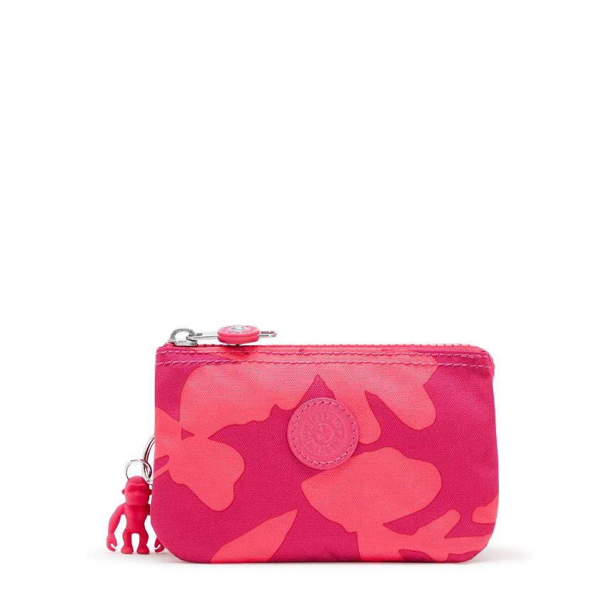 Torba Na Kosmetyki Kipling Creativity Small Koralowe Kwiaty | PL1126-OCT