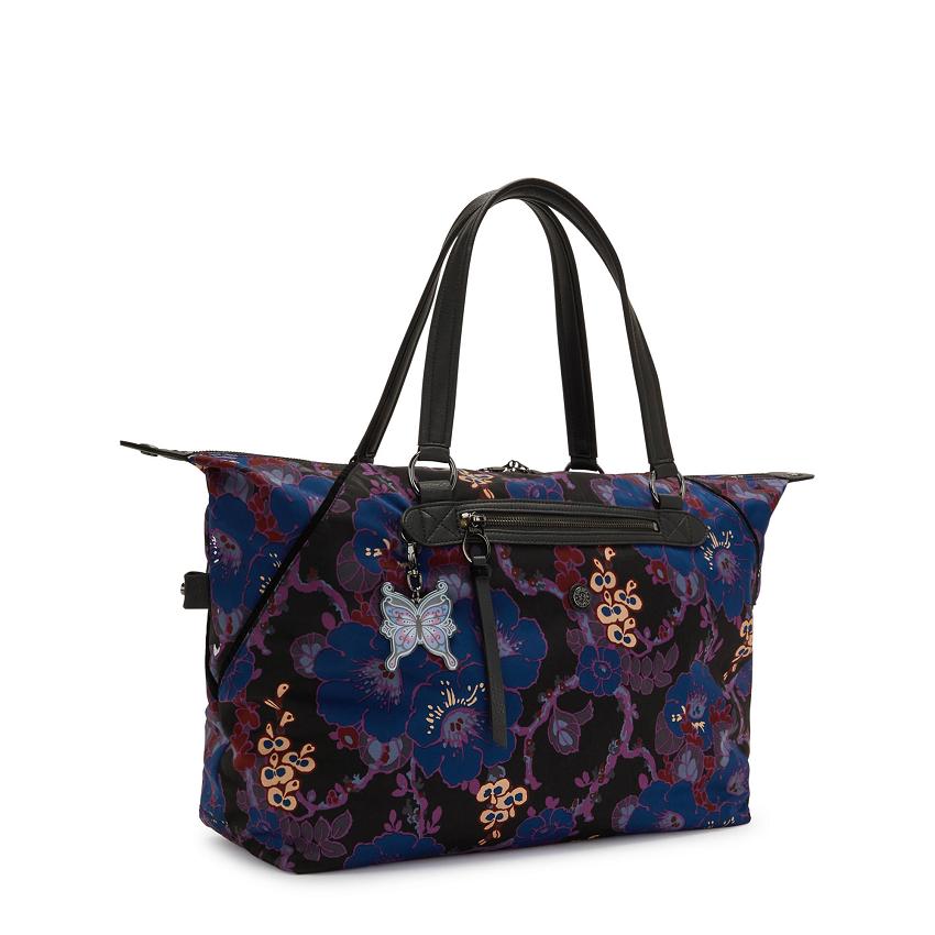 Torebki Kipling Art Medium Czarne Camo | PL1739-YFO