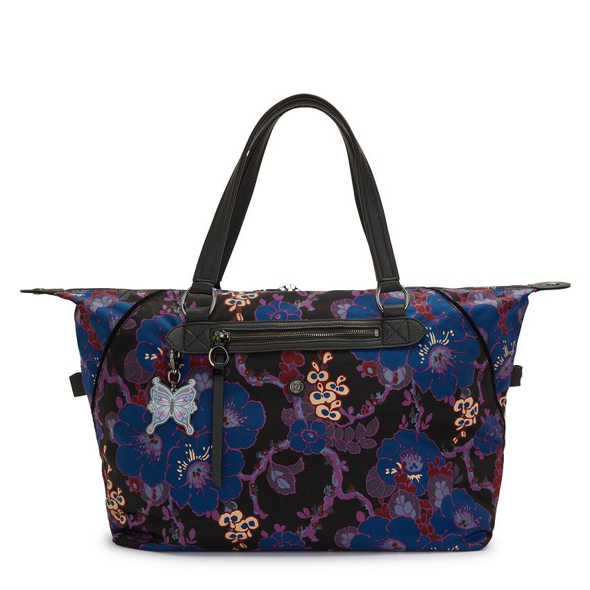 Torebki Kipling Art Medium Czarne Camo | PL1739-YFO