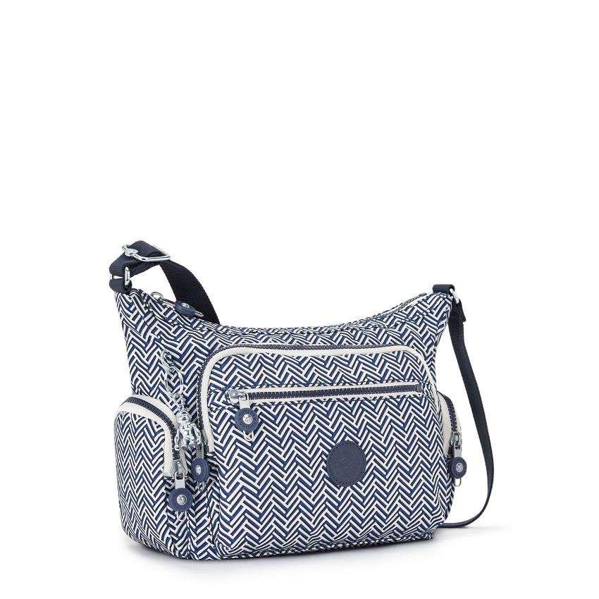 Torebki Listonoszki Kipling Gabbie Small Granatowe | PL1581-GHQ