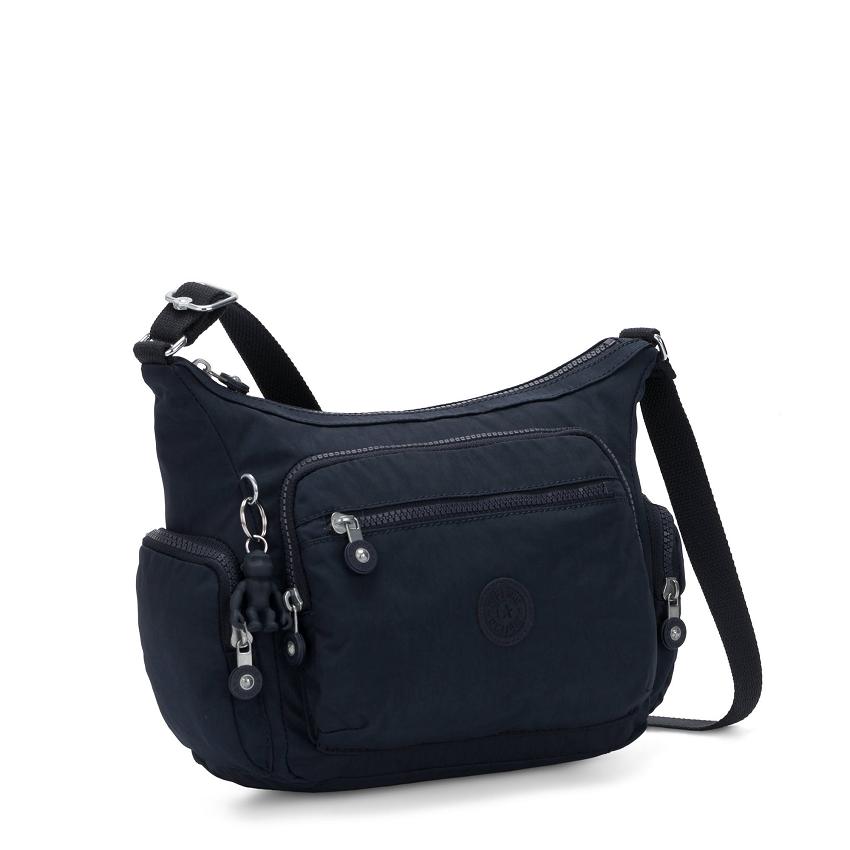 Torebki Listonoszki Kipling Gabbie Small Niebieskie | PL1587-WIS