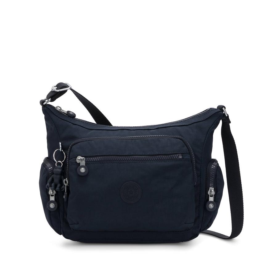 Torebki Listonoszki Kipling Gabbie Small Niebieskie | PL1587-WIS