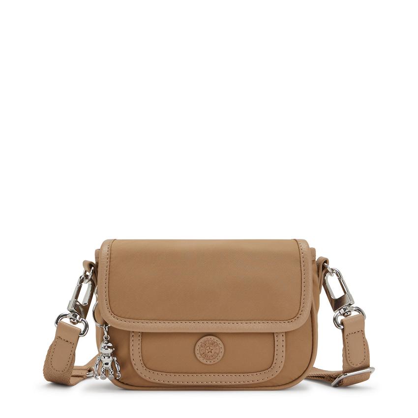 Torebki Listonoszki Kipling Inaki Small Khaki | PL1613-ERH